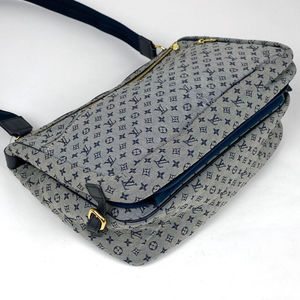 Louis Vuitton Mother's Blue Monogram Maman Sack Bag